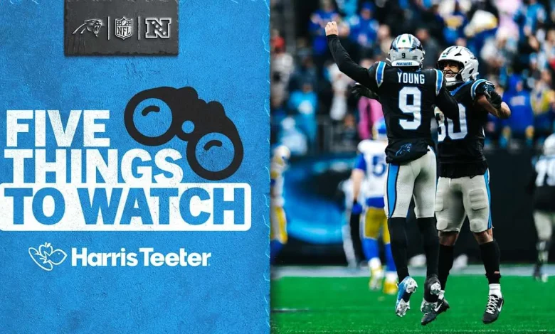 5 things to watch as the Panthers head into the first round of the playoffs