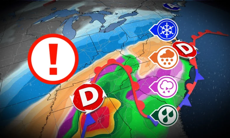 50 cm de neige et 50 mm de verglas : une mégatempête va se déchaîner aux É.-U.