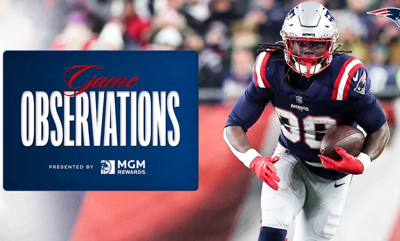 8 Takeaways From the Patriots Blowout Victory Over the Dolphins in Week 18