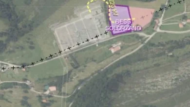 A información pública la solicitud de autorización para instalar un almacén de energía con baterías en Solórzano