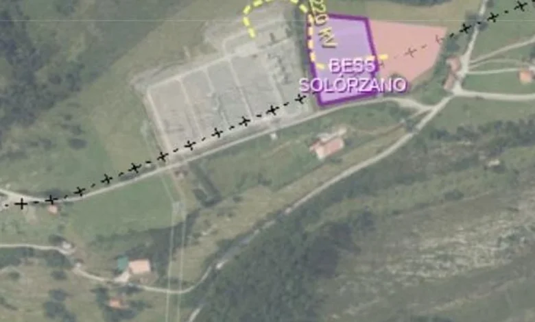 A información pública la solicitud de autorización para instalar un almacén de energía con baterías en Solórzano