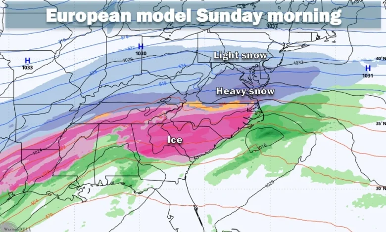 A major winter storm could affect the D.C. area this weekend: What to know