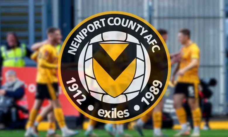 A night to forget for 10-man Newport in heavy defeat to Accrington