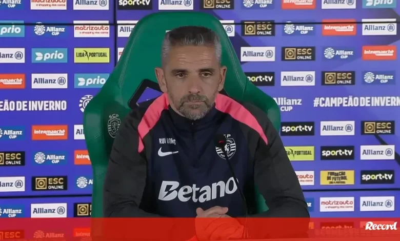 A saída de Amorim, a pergunta que só se faz ao treinador do Sporting e o que pode dar Luis Guilherme: a antevisão de Rui Borges