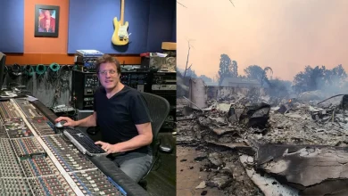 A year after the LA wildfires, this is how musicians are recovering : NPR