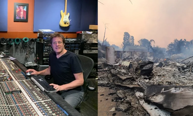 A year after the LA wildfires, this is how musicians are recovering : NPR