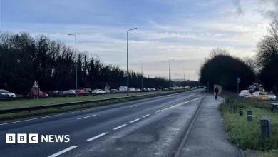 A27 crash: Road shuts westbound between Falmer and Brighton