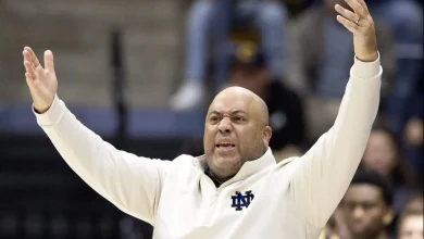 ACC reprimands Notre Dame’s Micah Shrewsberry for charging at ref after controversial loss