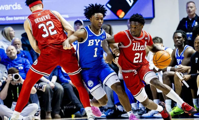 AJ Dybantsa sets BYU freshman record as No. 13 Cougars sweep season series with Utes