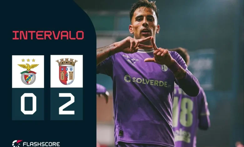 AO VIVO: Rodrigo Zalazar faz o 0-2 aos 33 minutos