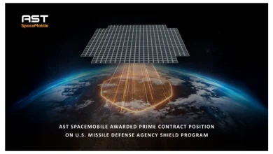 AST SpaceMobile Awarded Prime Contract Position on U.S. Missile Defense Agency SHIELD Program
