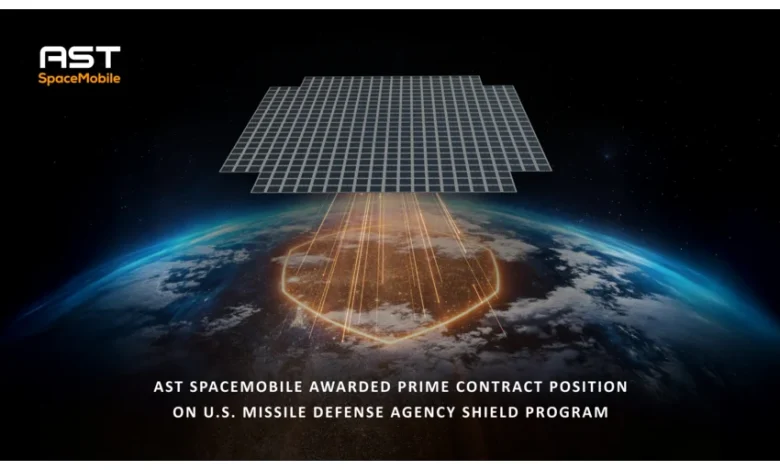 AST SpaceMobile Awarded Prime Contract Position on U.S. Missile Defense Agency SHIELD Program