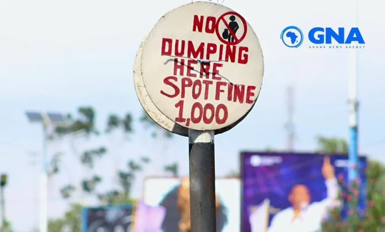 Accra: The city where refuse is dumped where "No Refuse Dumping Here" signs stand