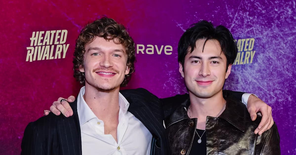 Actors Hudson Williams and Connor Storrie light up Milano Cortina 2026 torch relay with pure joy