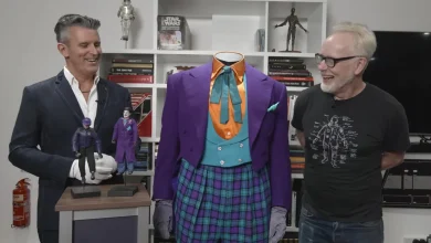 Adam Savage Takes a Close Look at the Original Joker Costume From Tim Burton’s BATMAN