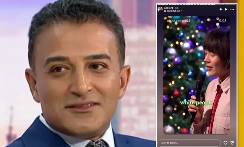 Adil Ray risks fresh controversy as ITV star shares post saying 'I hate white people' after Sharia law row