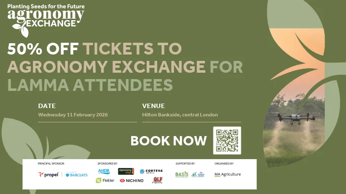 Agronomy conference discounted ticket offer for Lamma visitors