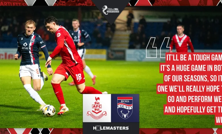 Airdrieonians vs Ross County