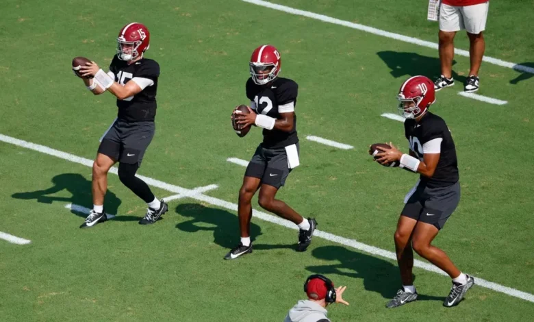 Alabama Reserve Quarterbacks Open Up About Working With Ty Simpson