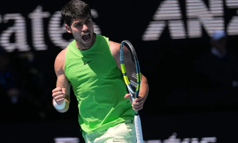 Alcaraz - De Miñaur, en directo I Cuartos de final del Open de Australia hoy, en vivo