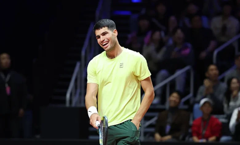 Alcaraz will train this Monday at the Australian Open 2026 with a top-10 player