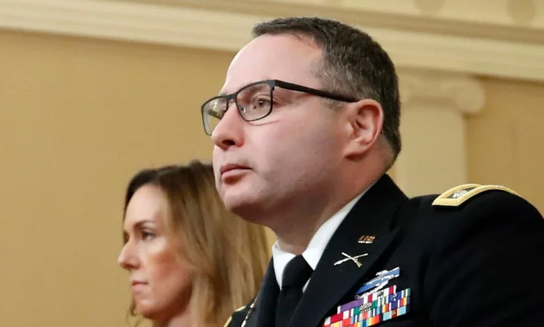 Alex Vindman, key Trump impeachment witness, launches Florida Senate run