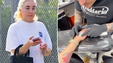 Amanda Bynes shows off new tattoo in Hollywood after flaunting 30-pound Ozempic weight loss