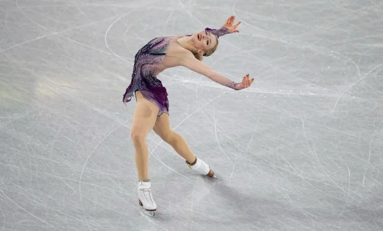 Amber Glenn sets record at US Figure Skating Championships