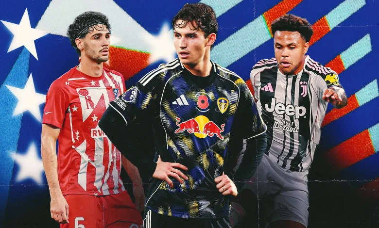 Americans Abroad: Brenden Aaronson, Weston McKennie look to build momentum as Folarin Balogun faces Tanner Tessmann in Ligue 1