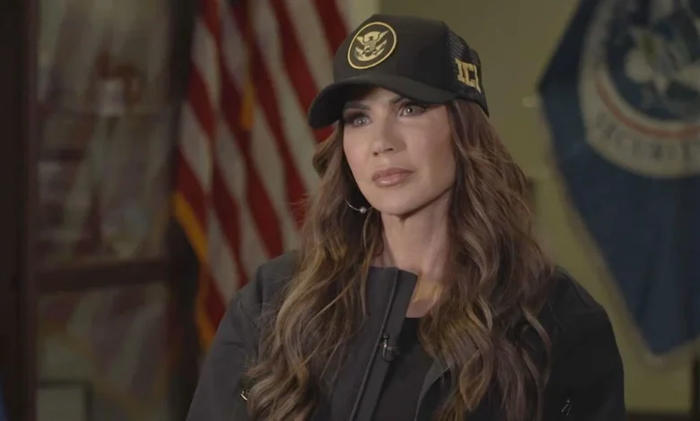 Amid Twin Cities raids, Noem says she's "focused on policing the streets, not policing President Trump's words"