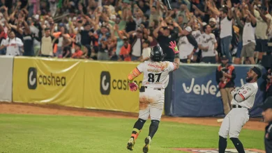 Andrés Chaparro le dio a las Águilas un importante triunfo ante Caribes