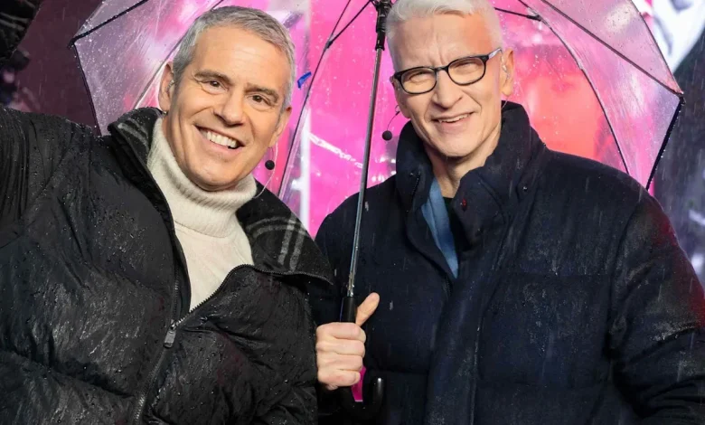 Andy Cohen says he has to take control of New Year's Eve show when Anderson Cooper gets too drunk: 'I hear the slur'