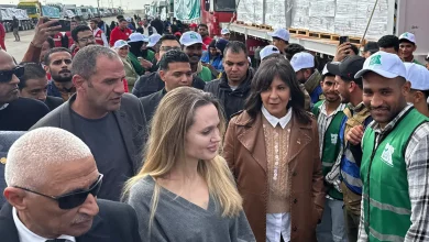 Angelina Jolie visits Egypt’s Rafah crossing that’s delivering aid to Gaza