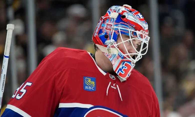 Another sudden collapse raises questions about Canadiens' Montembeault