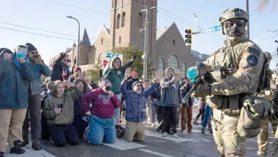 Anti-ICE mob storms Minnesota church over pastor's alleged ties to immigration enforcement