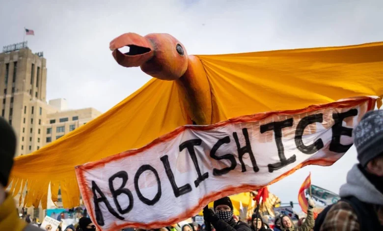 Anti-ICE protests across U.S. demand justice in Good’s death : NPR