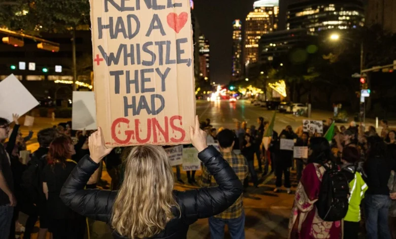 Anti-ICE protests enter third day in Austin after fatal shooting