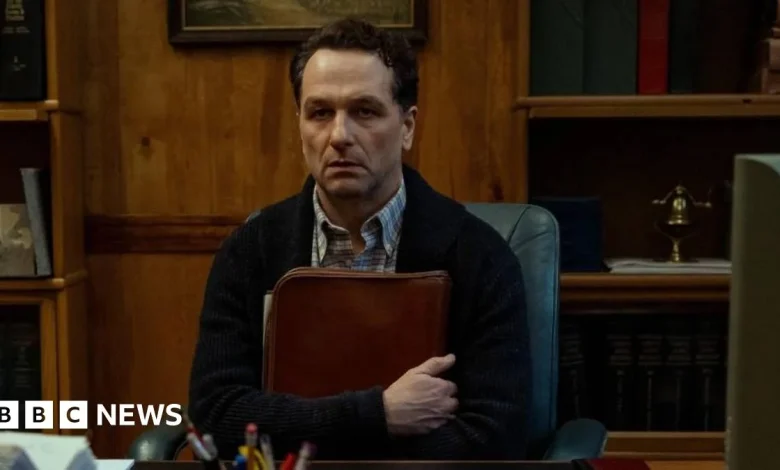 Apple TV's Widow's Bay star Matthew Rhys plays mayor of cursed town