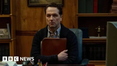 Apple TV's Widow's Bay star Matthew Rhys plays mayor of cursed town