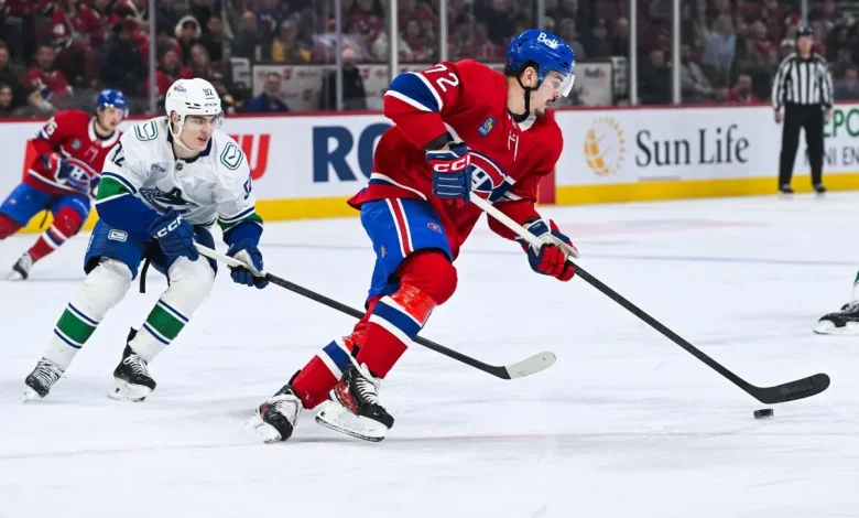 Arber Xhekaj breaks his silence after third-period benching by St-Louis