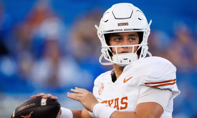 Arch Manning’s dad Cooper’s Texas fit at Citrus Bowl causes social media frenzy