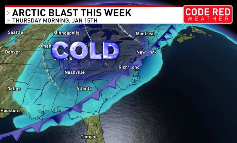 Arctic air takes over Middle Tennessee and Southern Kentucky, snow chances ahead