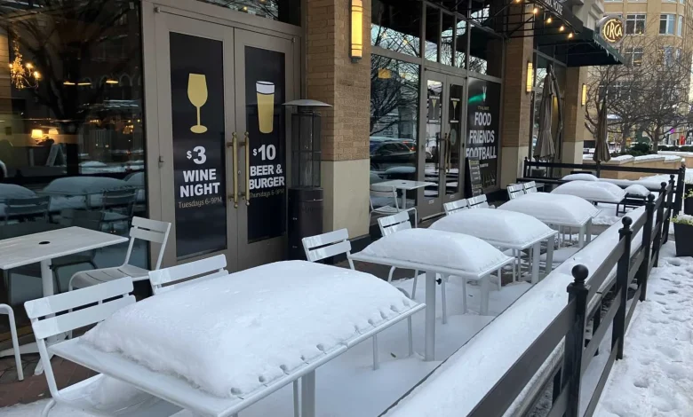 Arlington restaurants offer snow day specials during winter storm