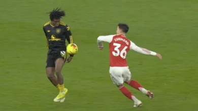 Arsenal get Patrick Dorgu handball VAR verdict on Man Utd wondergoal – 'you can't tell'