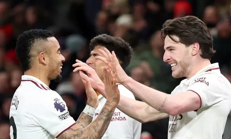 Arsenal's next five Premier League fixtures compared to Man City and Aston Villa