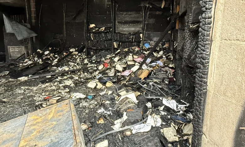 Arson engulfs Mississippi synagogue, a congregation once bombed by Ku Klux Klan : NPR