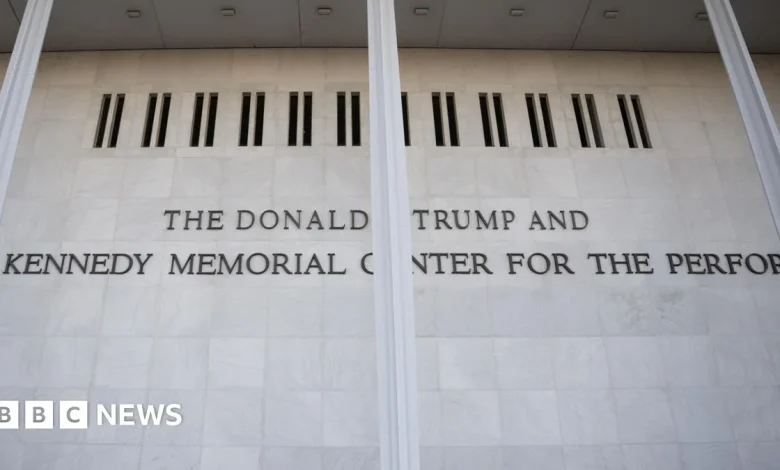 Artists cancel Kennedy Center shows after Trump name change