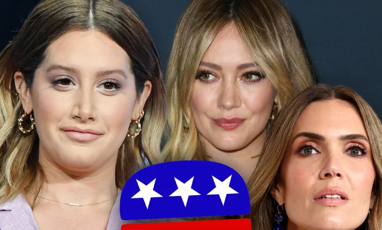 Ashley Tisdale's Article Not About Celeb Group, Denies Being Republican