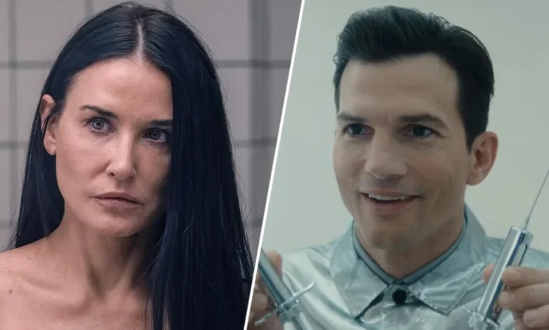 Ashton Kutcher On 'The Beauty's Similarities To 'The Substance'