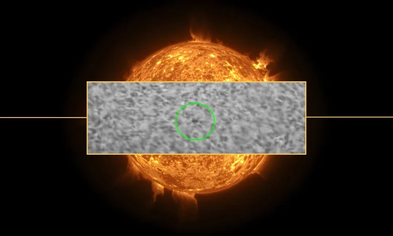 Astrophotographer captures rare footage of the Hubble Telescope crossing the sun (video)